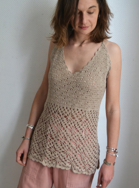 Top en Crochet