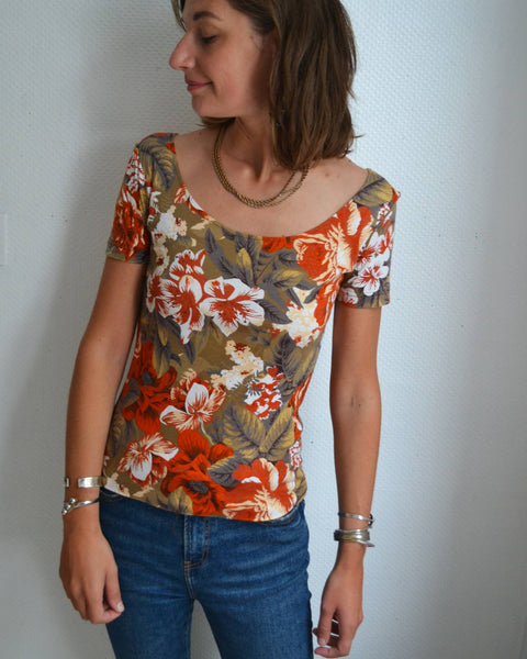 Top Fleuri Kenzo Jungle