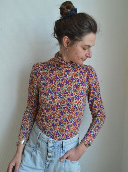 Sous Pull Fleuri