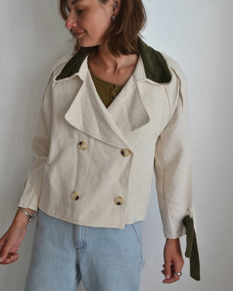Trench Crop Neuf