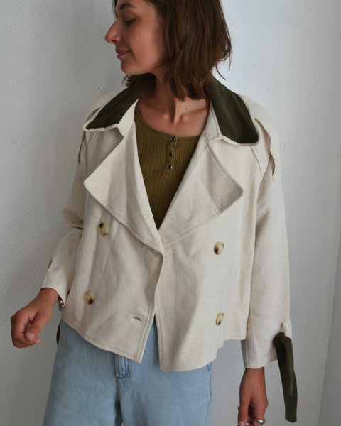 Trench Crop Neuf