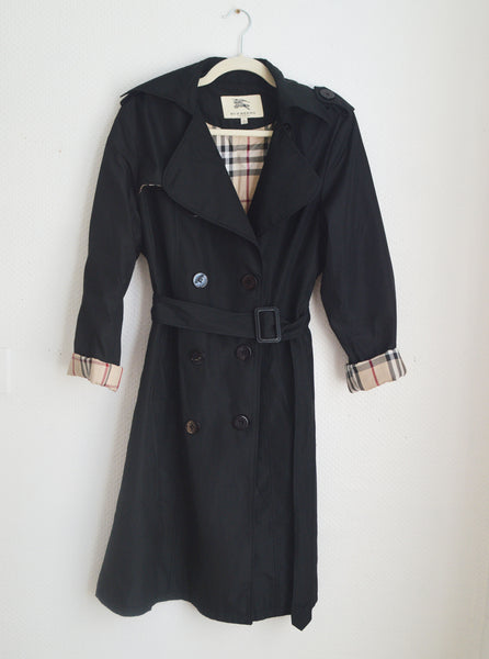 Trench Noir Burberry