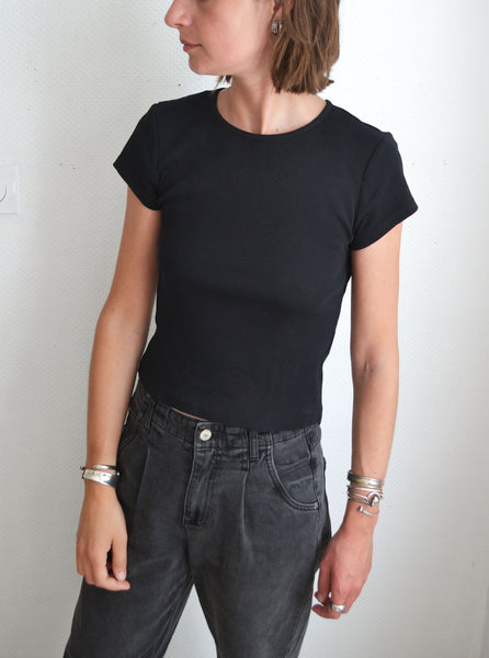 T-shirt Dos Nu Noir