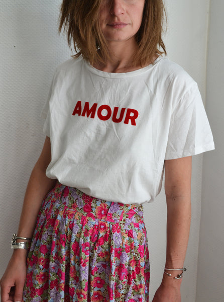 T-shirt Red AMOUR