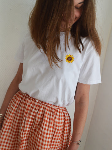 T-shirt Tournesol Bio