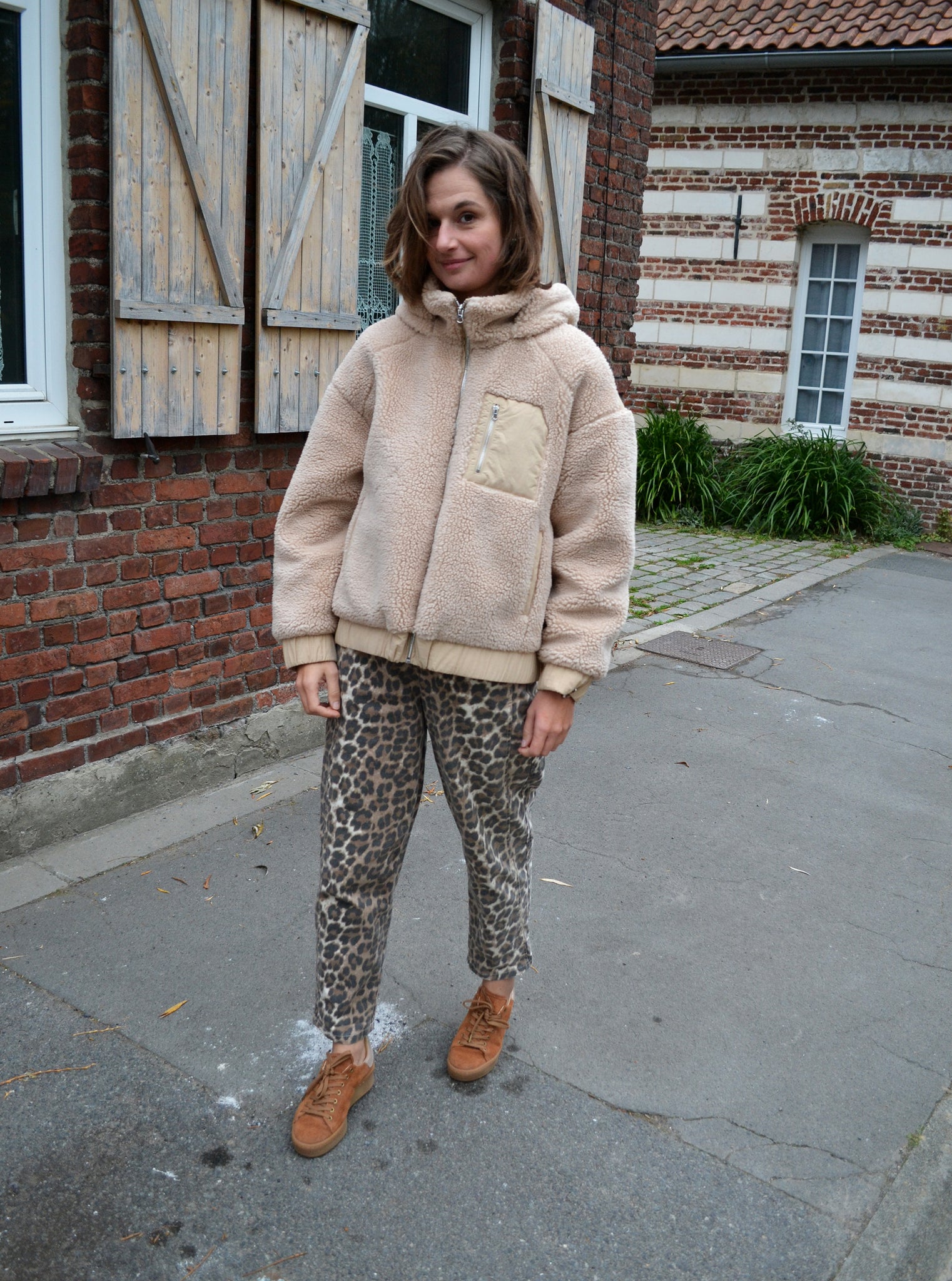 Veste Sherpa Capuche