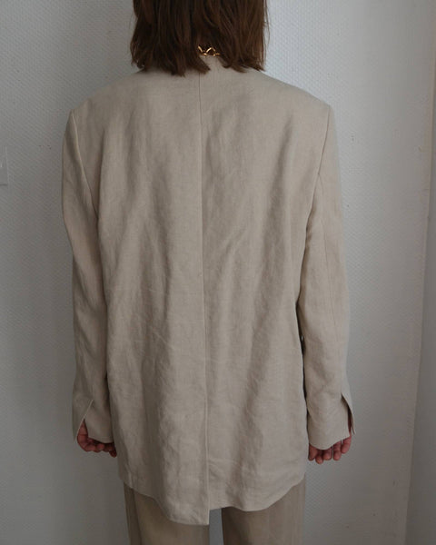 Veste Blazer en Lin Oversize Arket