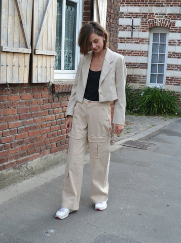 Veste Blazer Crop
