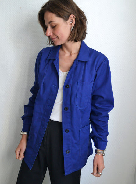 Veste BLEU Up-cyclée