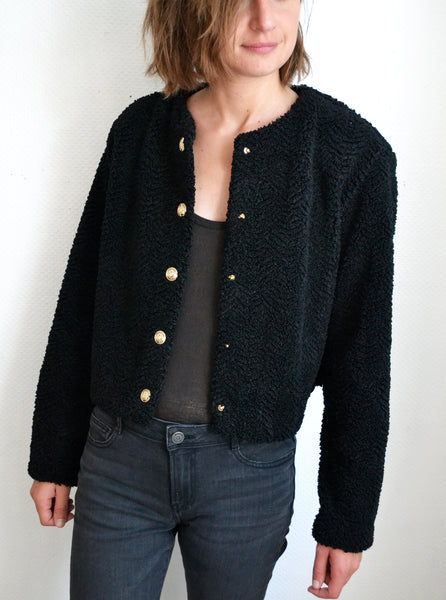 Veste Noire Neuve