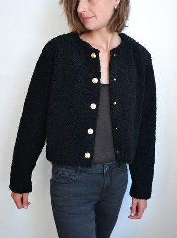 Veste Noire Neuve