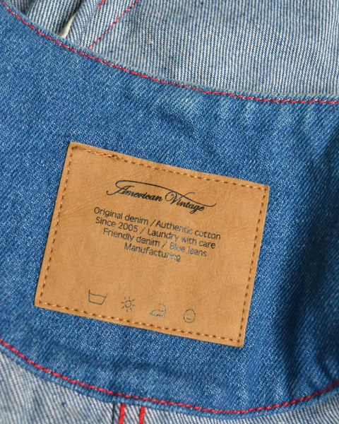 Veste sans manche en Jean American Vintage