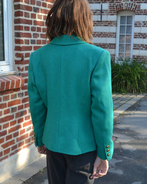 Veste en Laine Printemps Vintage