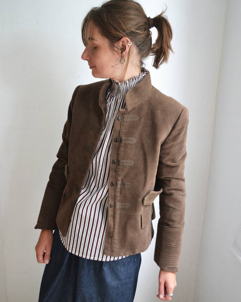 Veste en Velours Officier