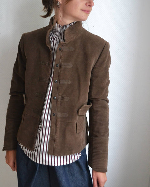 Veste en Velours Officier