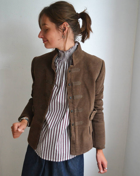 Veste en Velours Officier