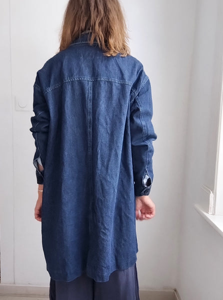 Veste Longue Denim