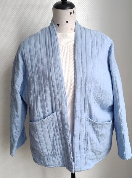 Veste Gaze de coton Ciel