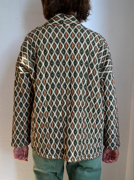 Veste Matelassée Made In Italy Kaki