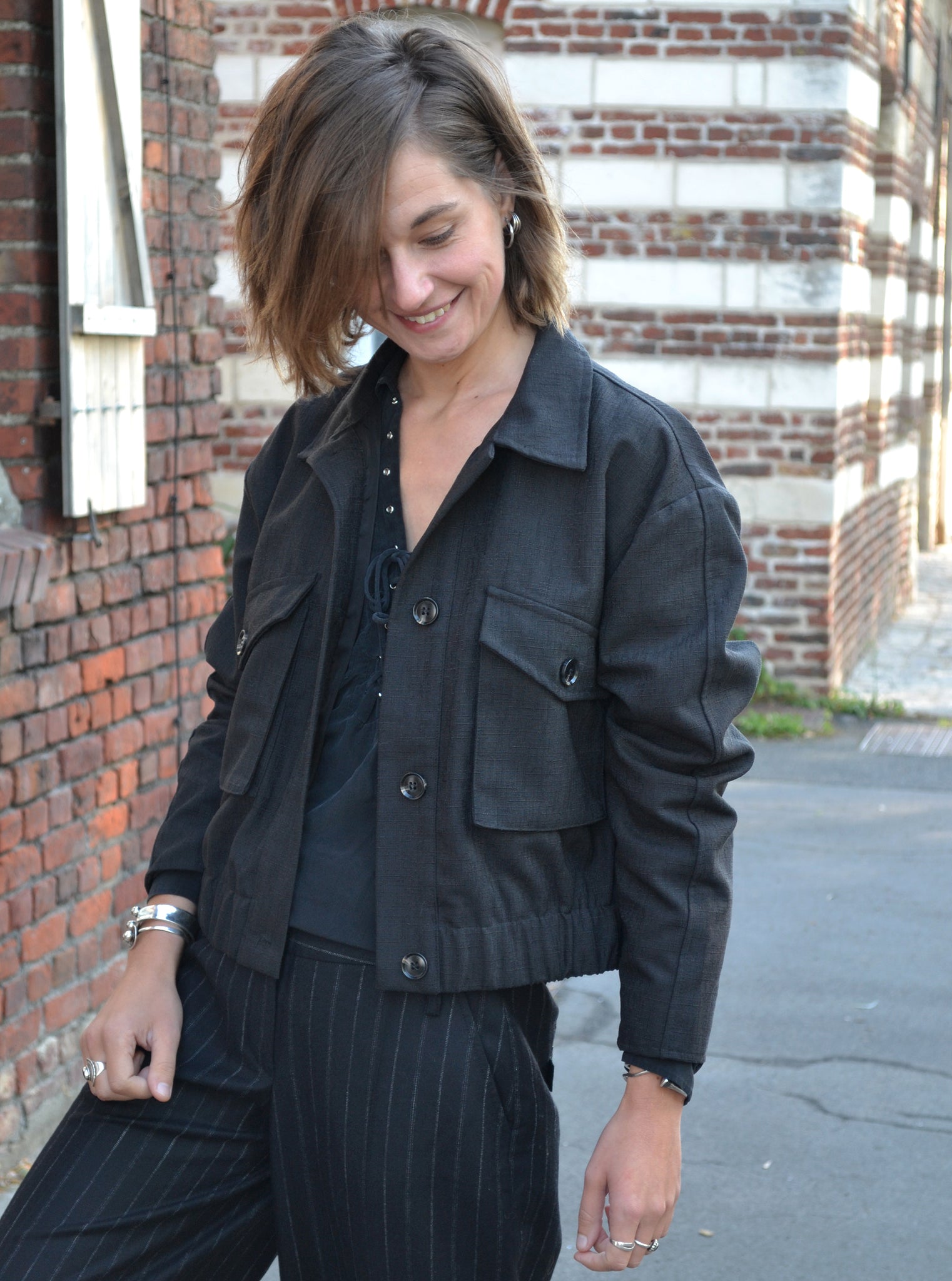 Veste Néo Noir