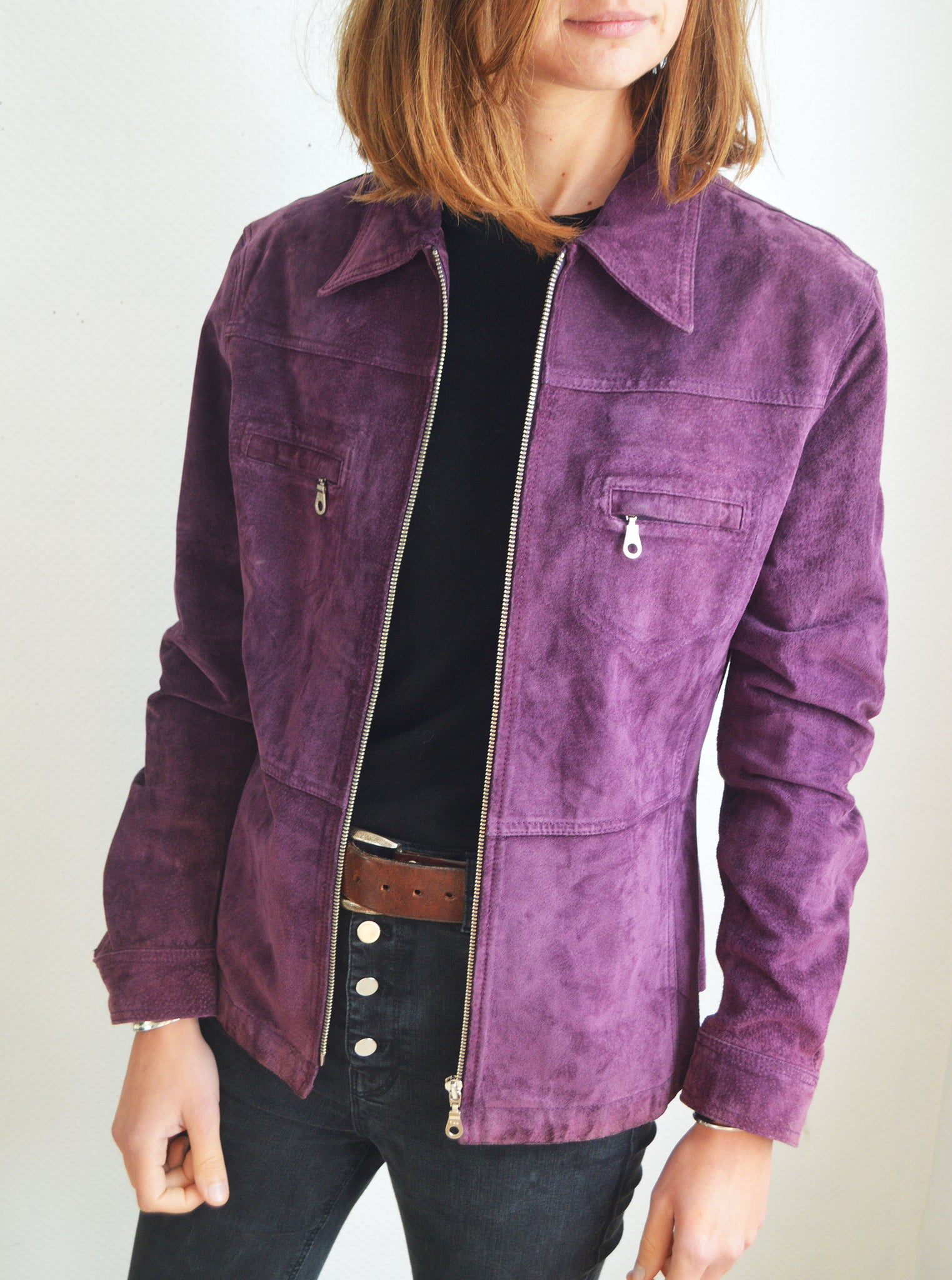 Veste Purple Daim