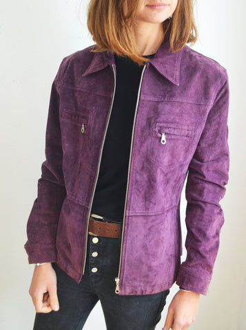 Veste Purple Daim