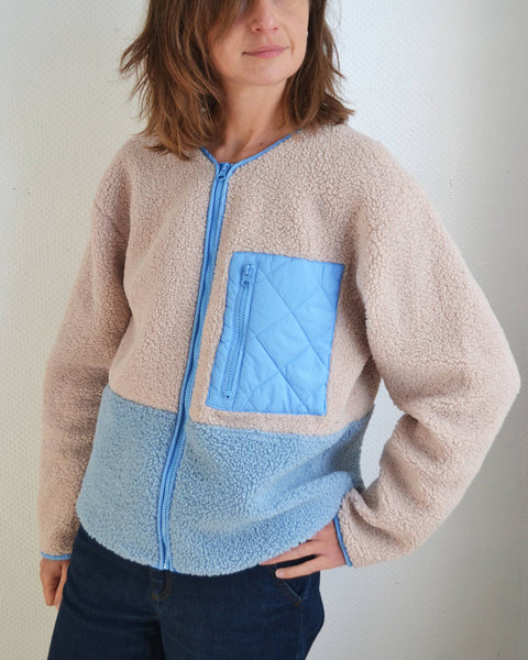 Veste Sherpa Ciel