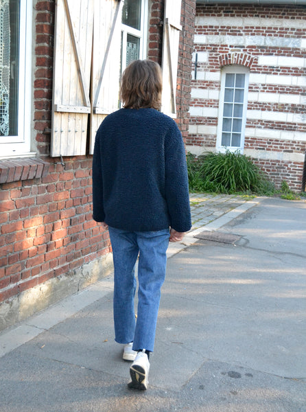 Veste Réversible Sherpa Marine Adèle Promod