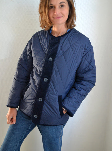 Veste Réversible Sherpa Marine Adèle Promod