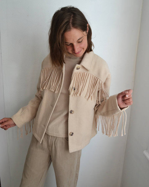 Veste à Franges Wendy