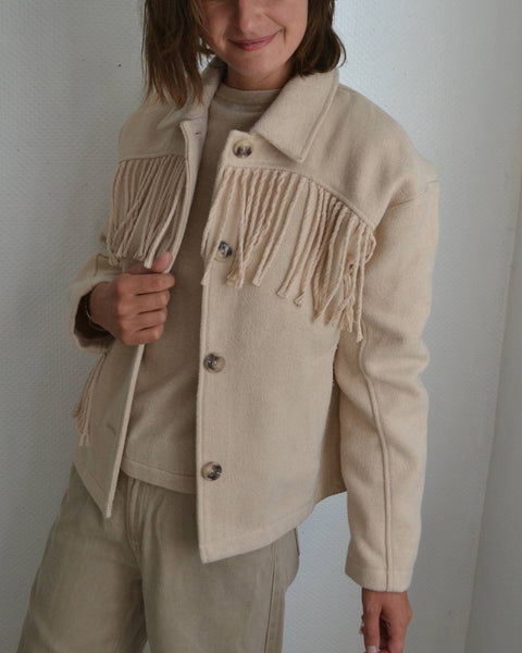 Veste à Franges Wendy