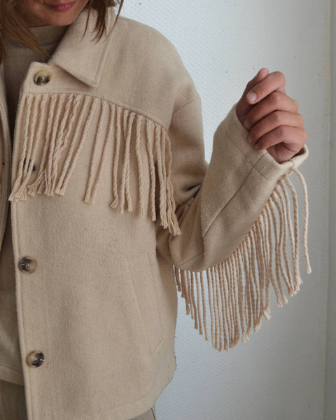 Veste à Franges Wendy